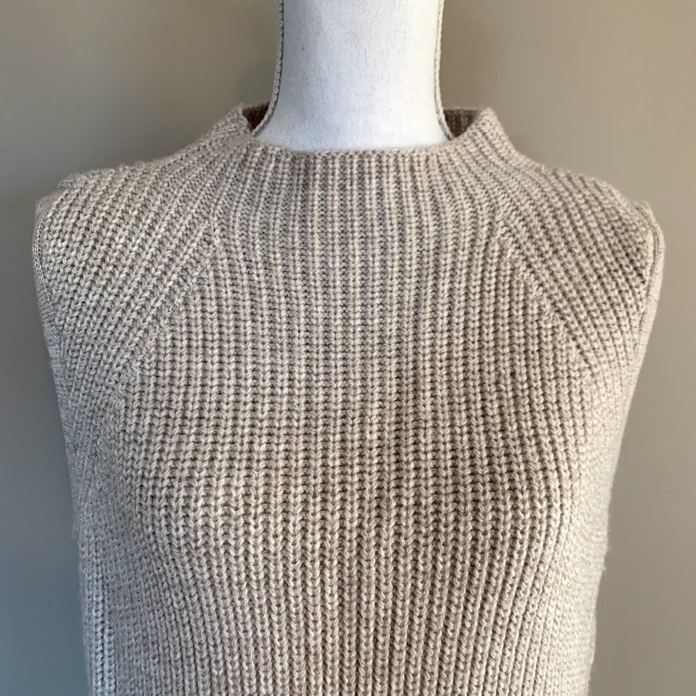 Toad & Co Makenna Sweater Vest in Oatmeal - Picture 3 of 8